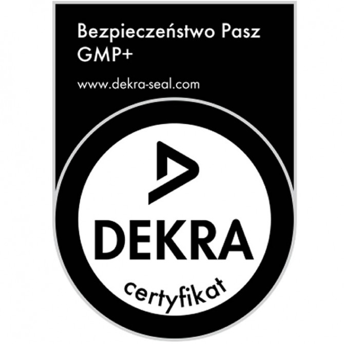  Certyfikat DEKRA GMP+